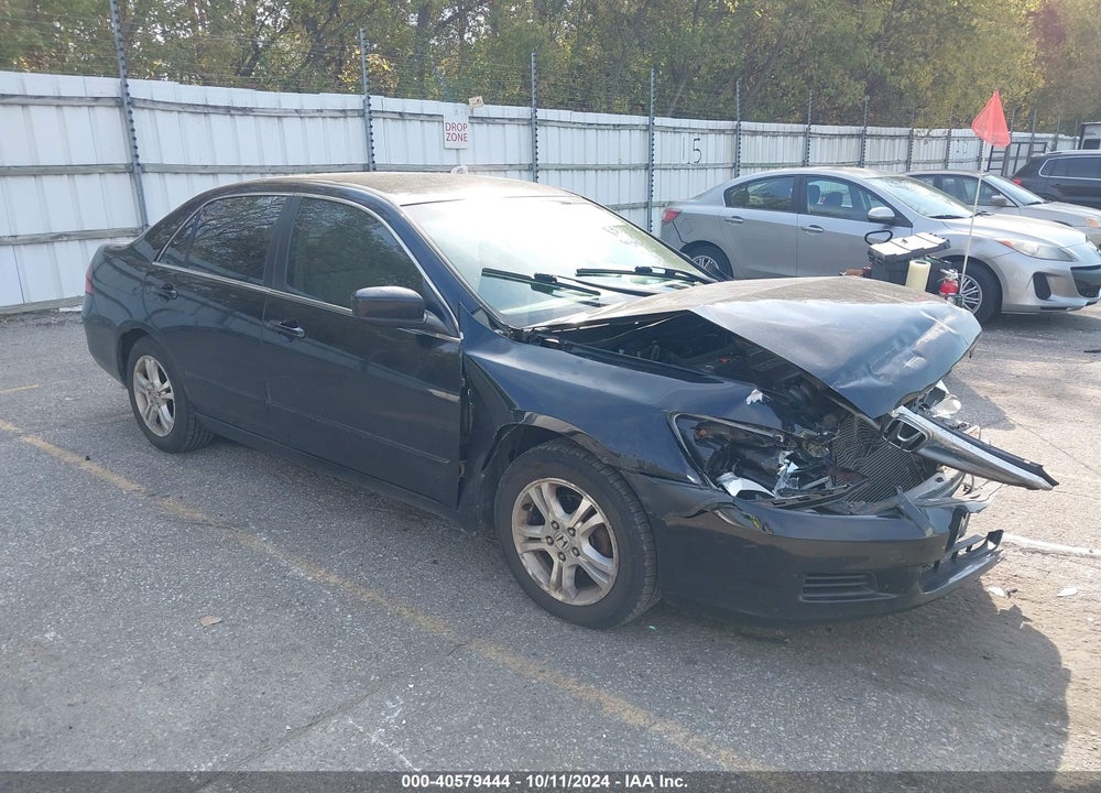 2007 HONDA ACCORD 2.4 SE VIN: 1HGCM56327A188932
