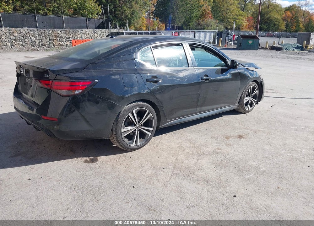 2020 NISSAN SENTRA SR XTRONIC CVT VIN: 3N1AB8DVXLY296354