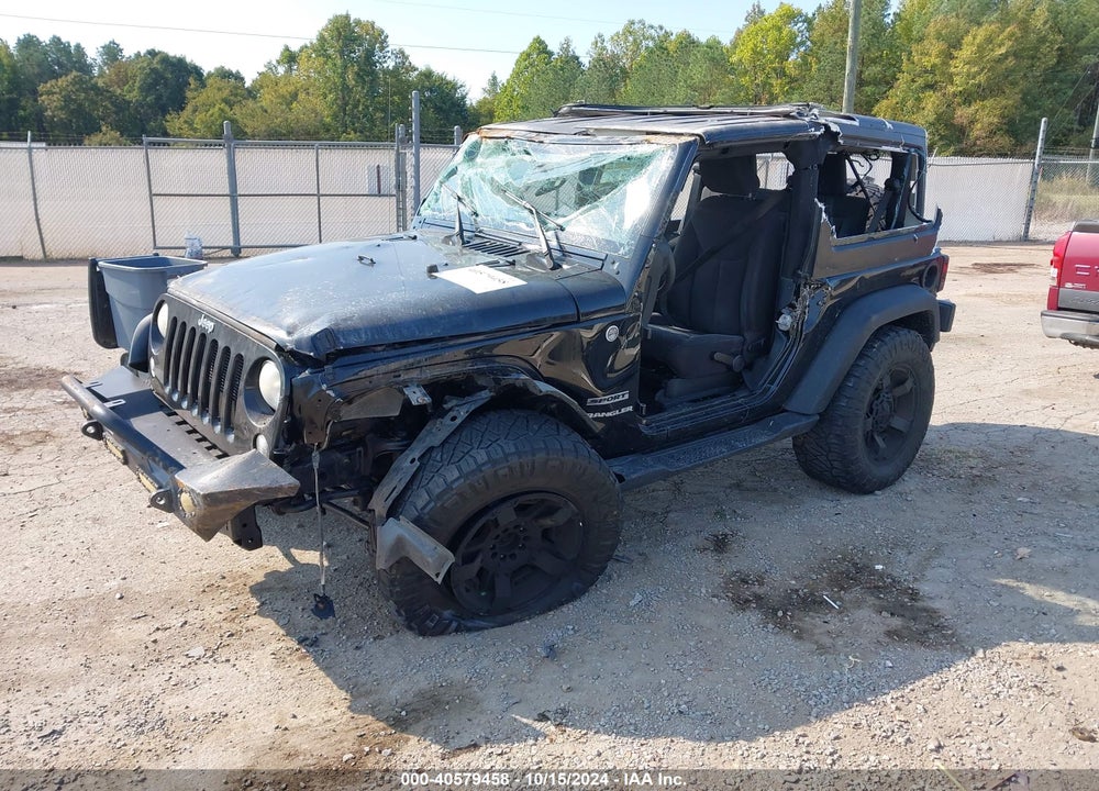 2014 JEEP WRANGLER SPORT VIN: 1C4AJWAG9EL150520