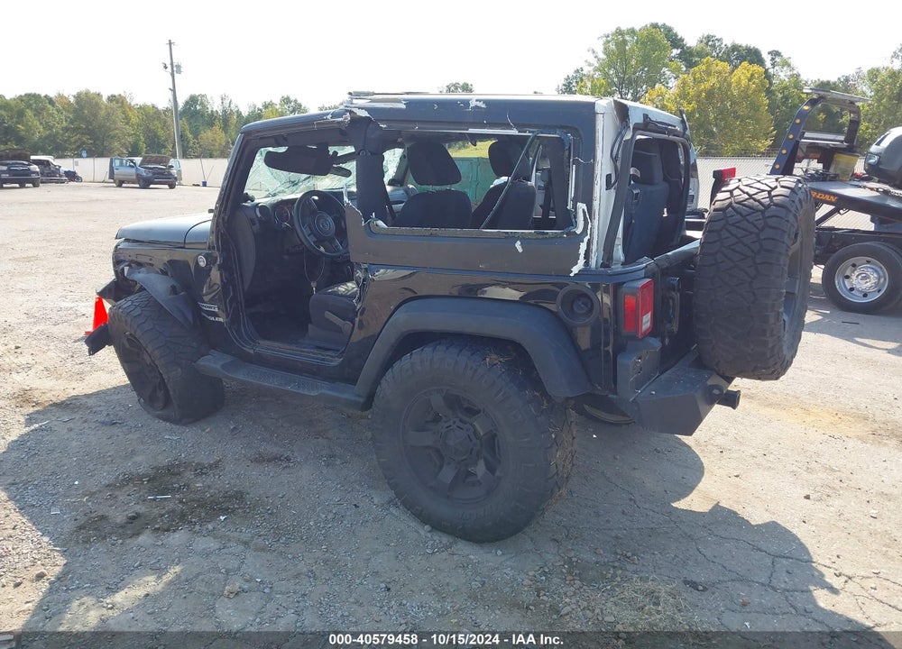 2014 JEEP WRANGLER SPORT VIN: 1C4AJWAG9EL150520