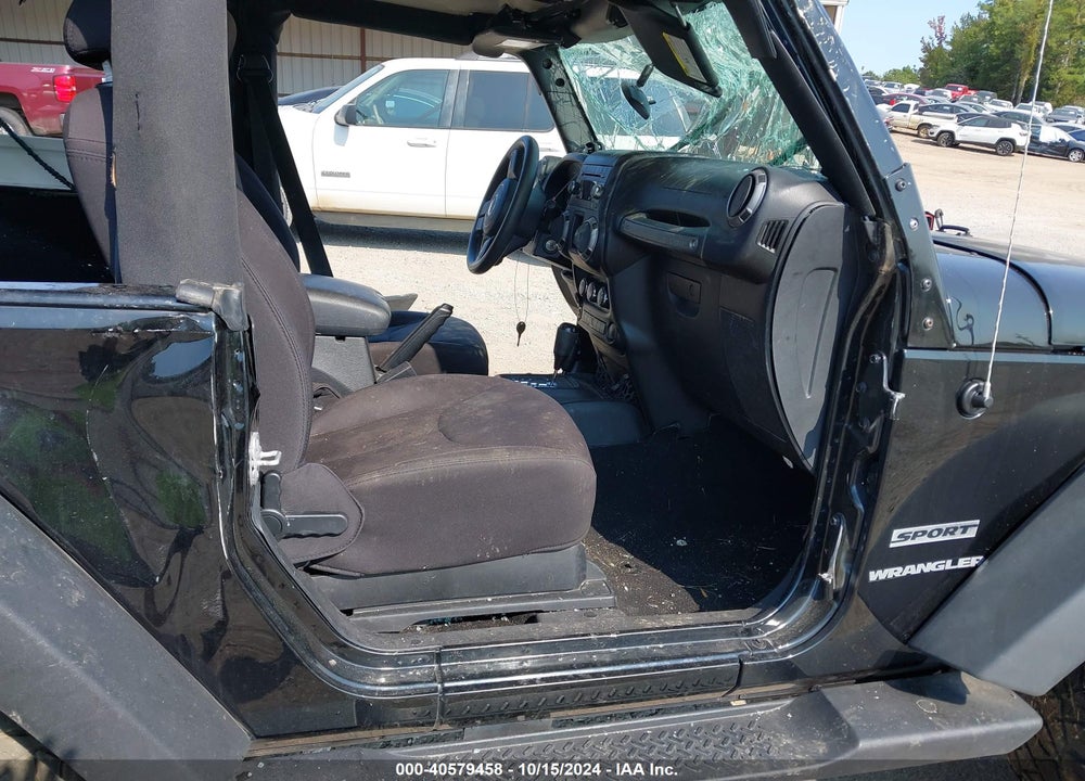 2014 JEEP WRANGLER SPORT VIN: 1C4AJWAG9EL150520