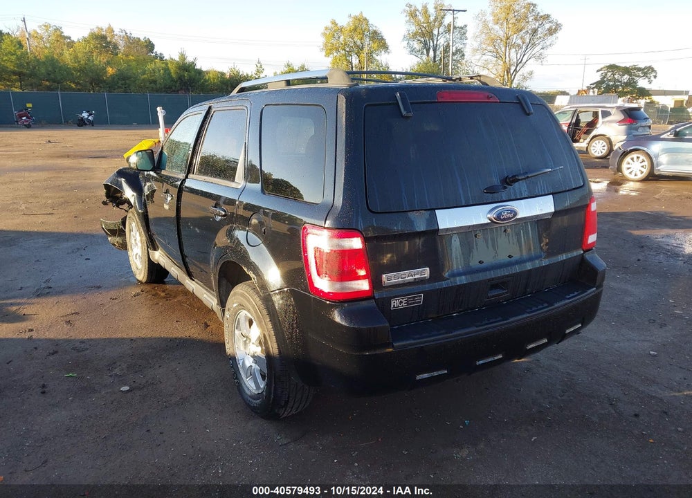2012 FORD ESCAPE LIMITED VIN: 1FMCU9E71CKC47303