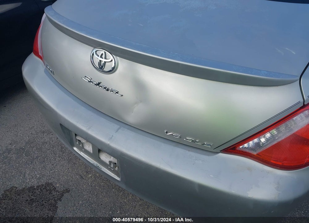 2004 TOYOTA CAMRY SOLARA SLE V6 VIN: 4T1CA30P94U009556