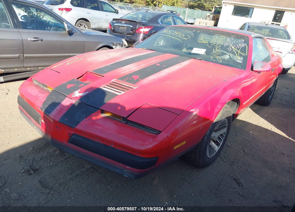 1986 PONTIAC FIREBIRD SE VIN: 1G2FX87S8GN224887