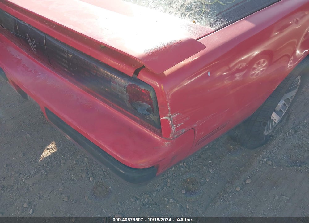 1986 PONTIAC FIREBIRD SE VIN: 1G2FX87S8GN224887