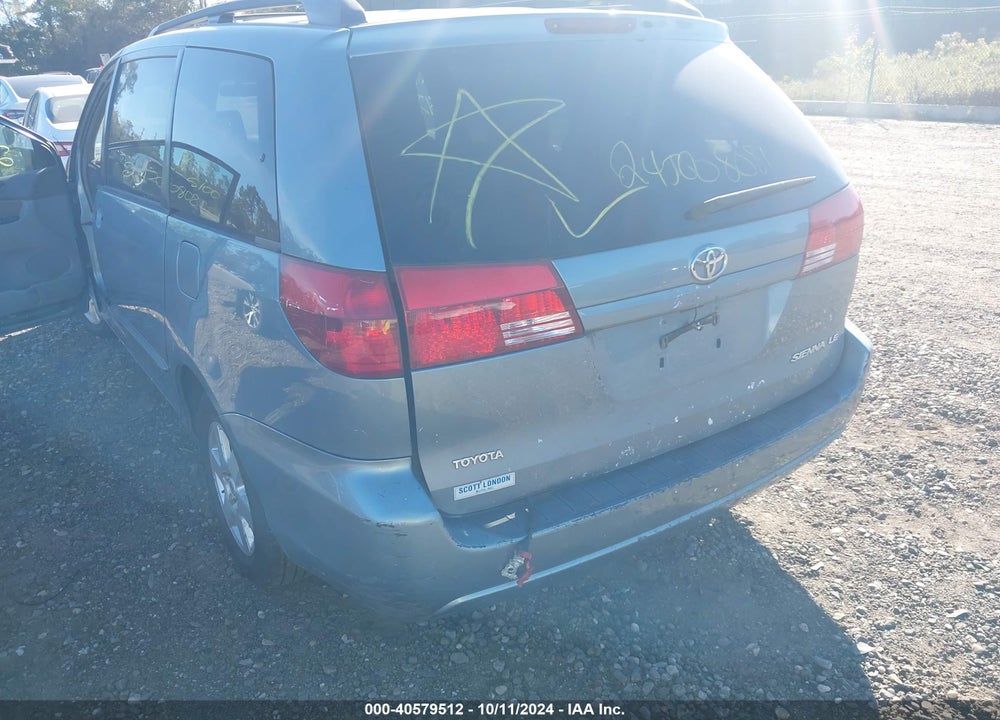 2004 TOYOTA SIENNA LE VIN: 5TDZA23C44S140786