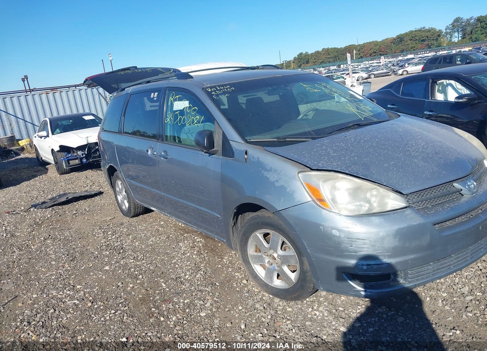 2004 TOYOTA SIENNA LE VIN: 5TDZA23C44S140786