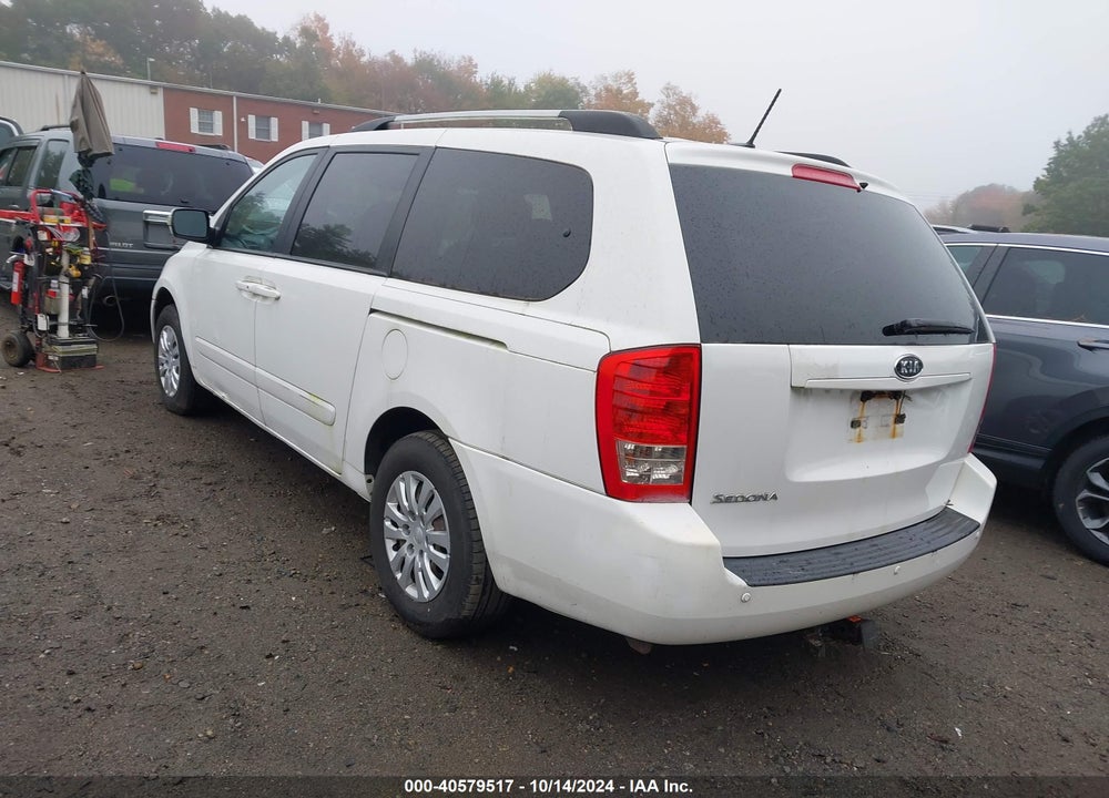 2012 KIA SEDONA LX VIN: KNDMG4C79C6497404