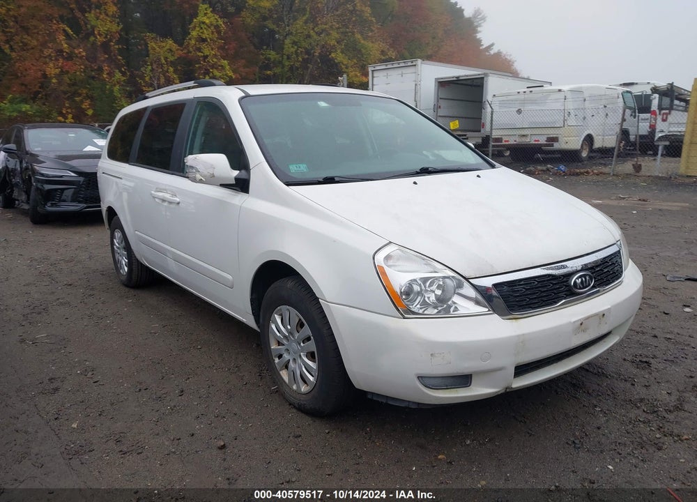 2012 KIA SEDONA LX VIN: KNDMG4C79C6497404