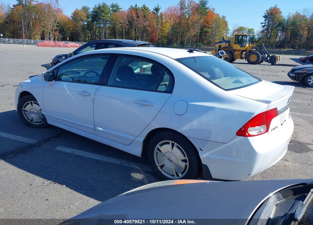 2009 HONDA CIVIC HYBRID VIN: JHMFA36209S011694