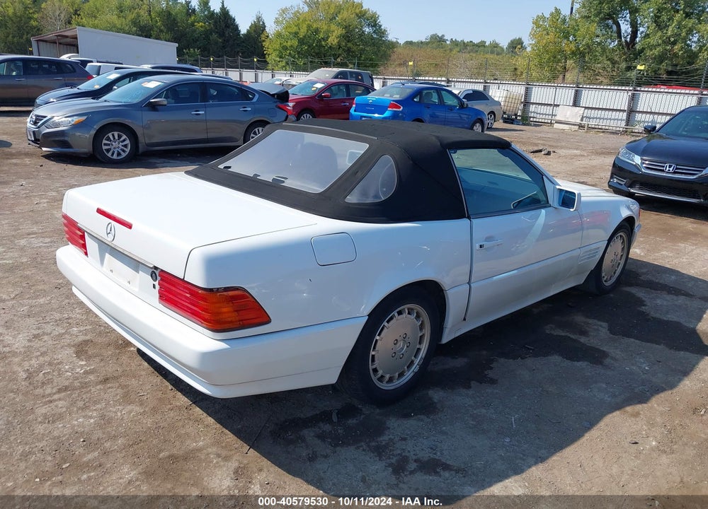 1991 MERCEDES-BENZ 500 SL VIN: WDBFA66E1MF015721