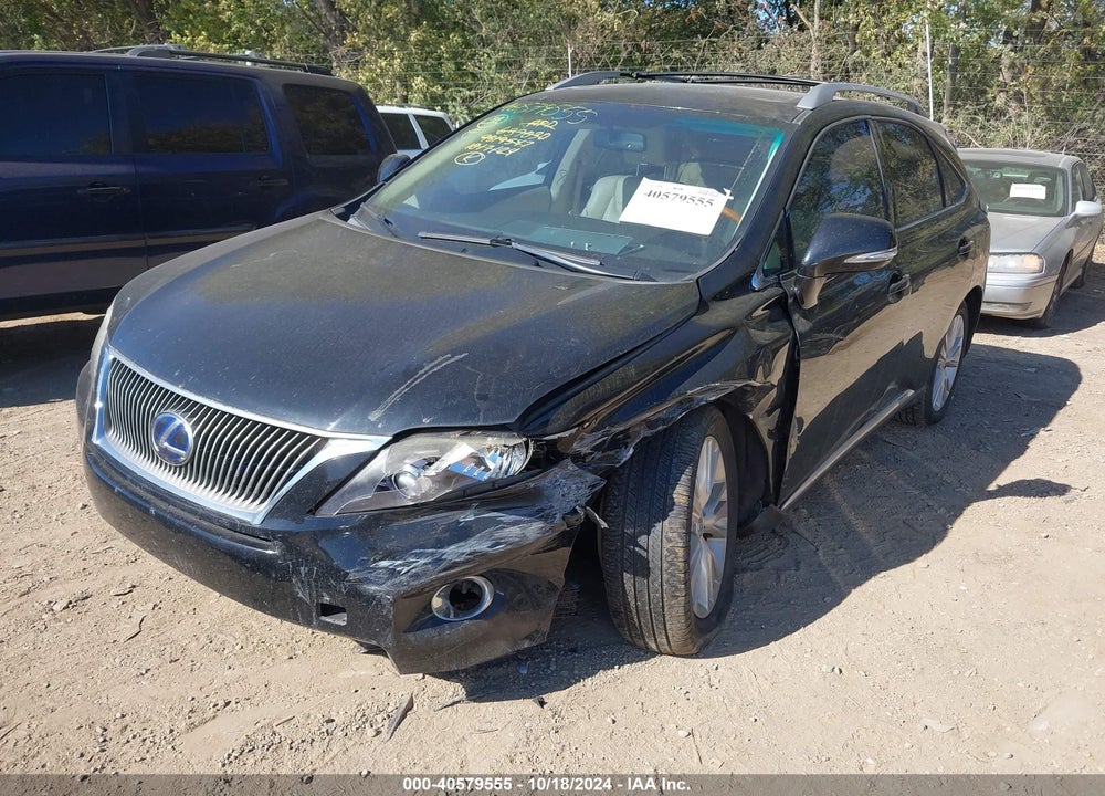 2010 LEXUS RX 450H VIN: JTJBC1BA5A2408850