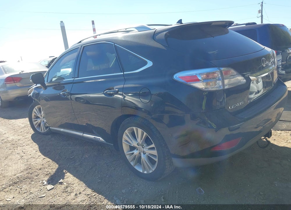 2010 LEXUS RX 450H VIN: JTJBC1BA5A2408850