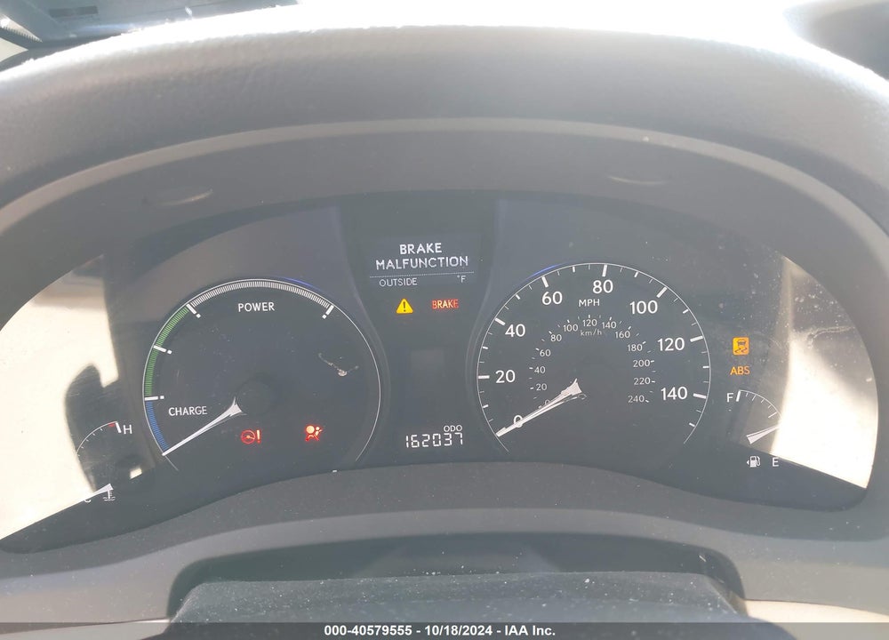 2010 LEXUS RX 450H VIN: JTJBC1BA5A2408850
