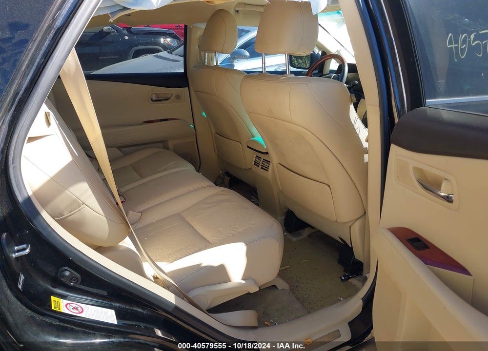 2010 LEXUS RX 450H VIN: JTJBC1BA5A2408850