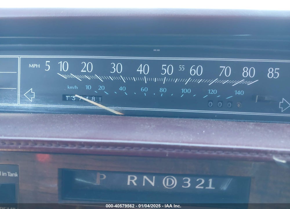 1991 CADILLAC DEVILLE VIN: 1G6CD53B3M4269994