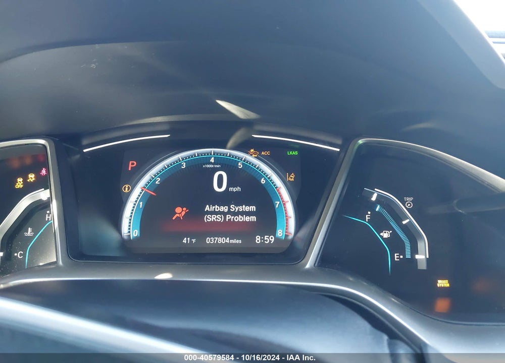 2021 HONDA CIVIC EX VIN: 19XFC1F35ME001392