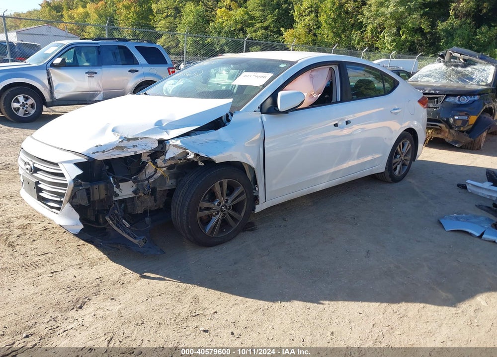 2018 HYUNDAI ELANTRA SEL VIN: 5NPD84LF1JH215652