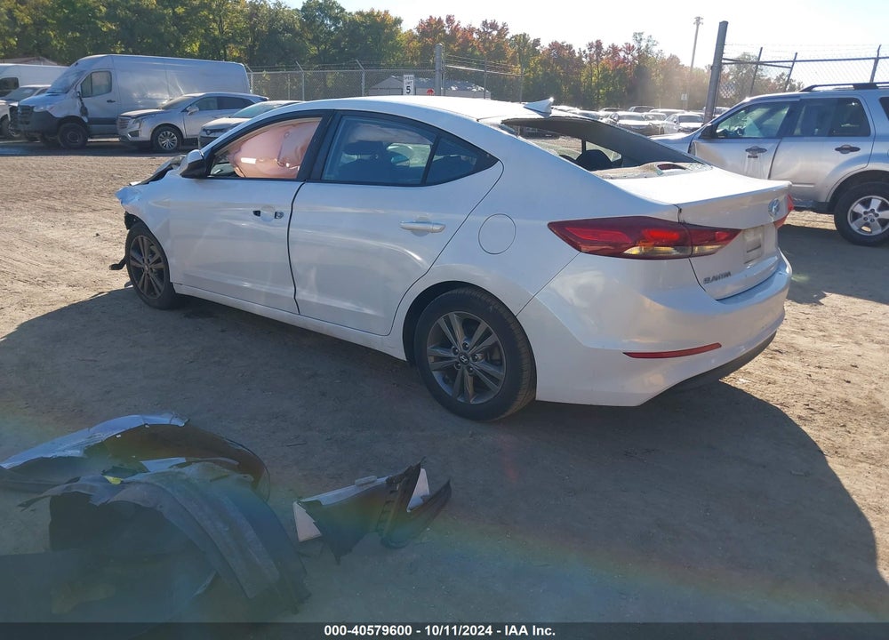 2018 HYUNDAI ELANTRA SEL VIN: 5NPD84LF1JH215652