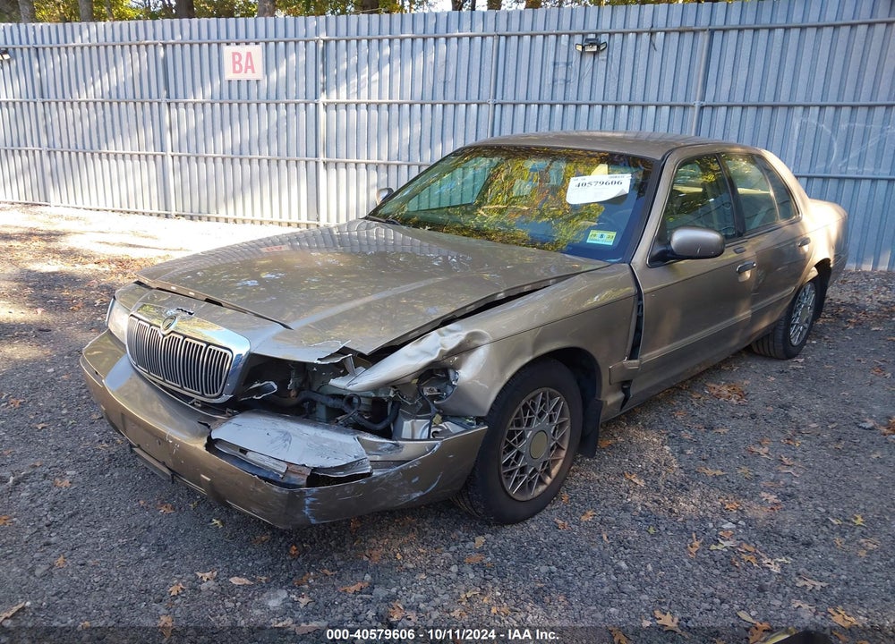 2001 MERCURY GRAND MARQUIS GS VIN: 2MEFM74W91X678477