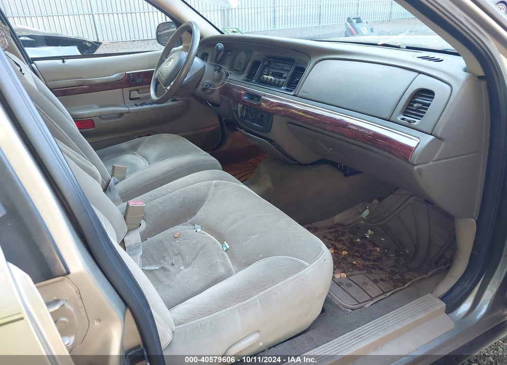 2001 MERCURY GRAND MARQUIS GS VIN: 2MEFM74W91X678477