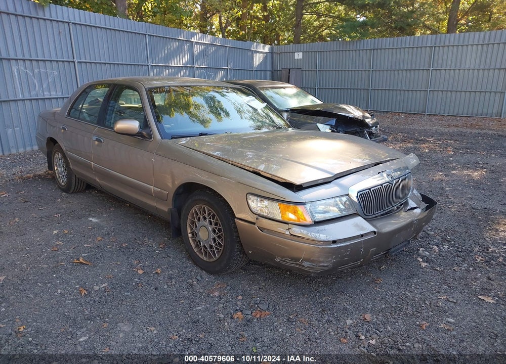 2001 MERCURY GRAND MARQUIS GS VIN: 2MEFM74W91X678477