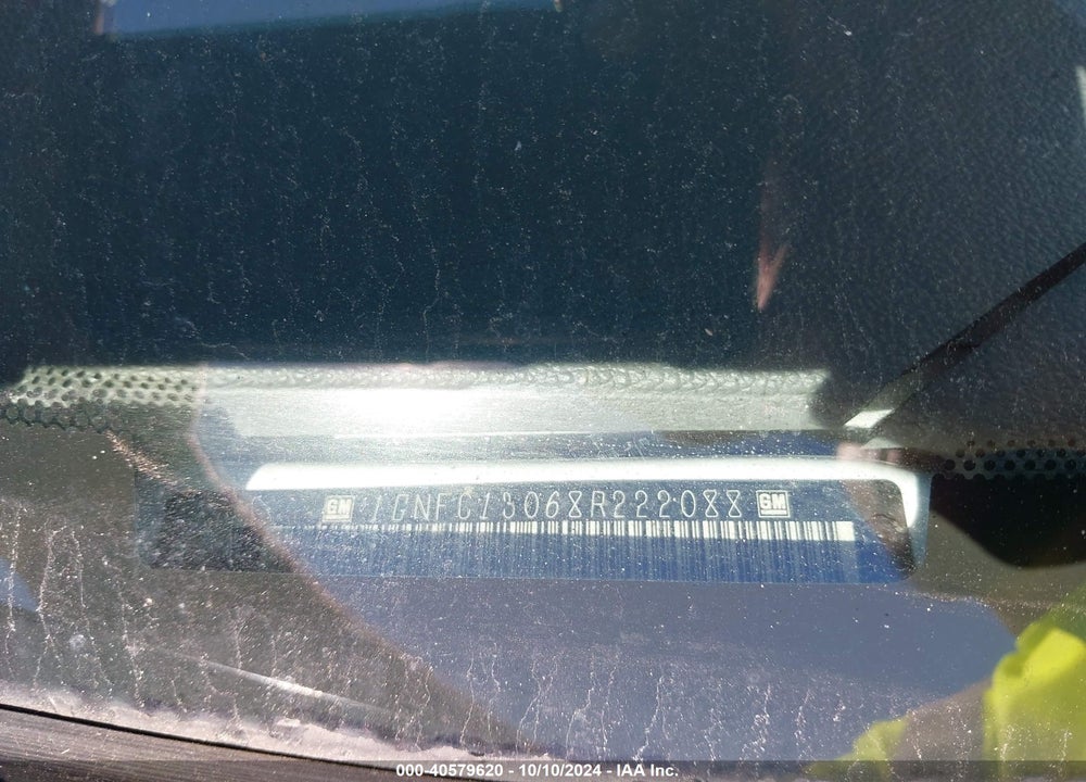 2008 CHEVROLET TAHOE LT VIN: 1GNFC13068R222088