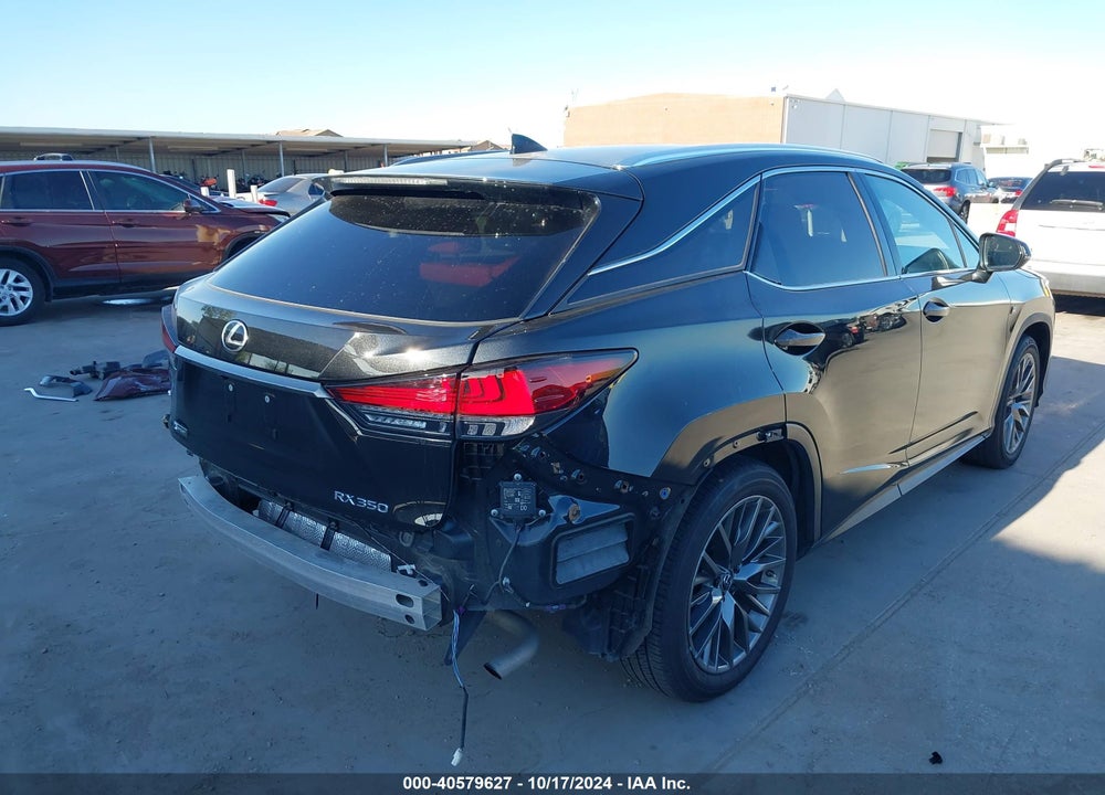 2022 LEXUS RX RX 350 F SPORT HANDLING VIN: 2T2YZMDA8NC327130
