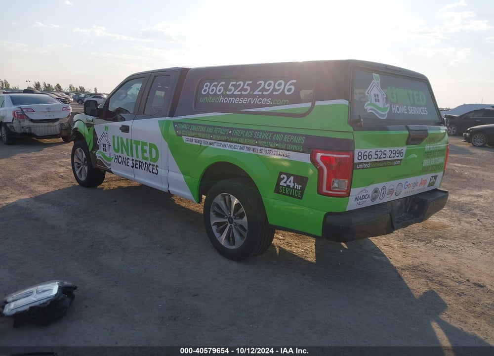 2017 FORD F-150 VIN: 1FTEX1CP8HKD28721