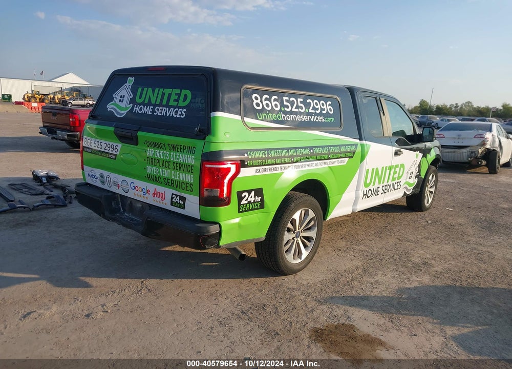 2017 FORD F-150 VIN: 1FTEX1CP8HKD28721