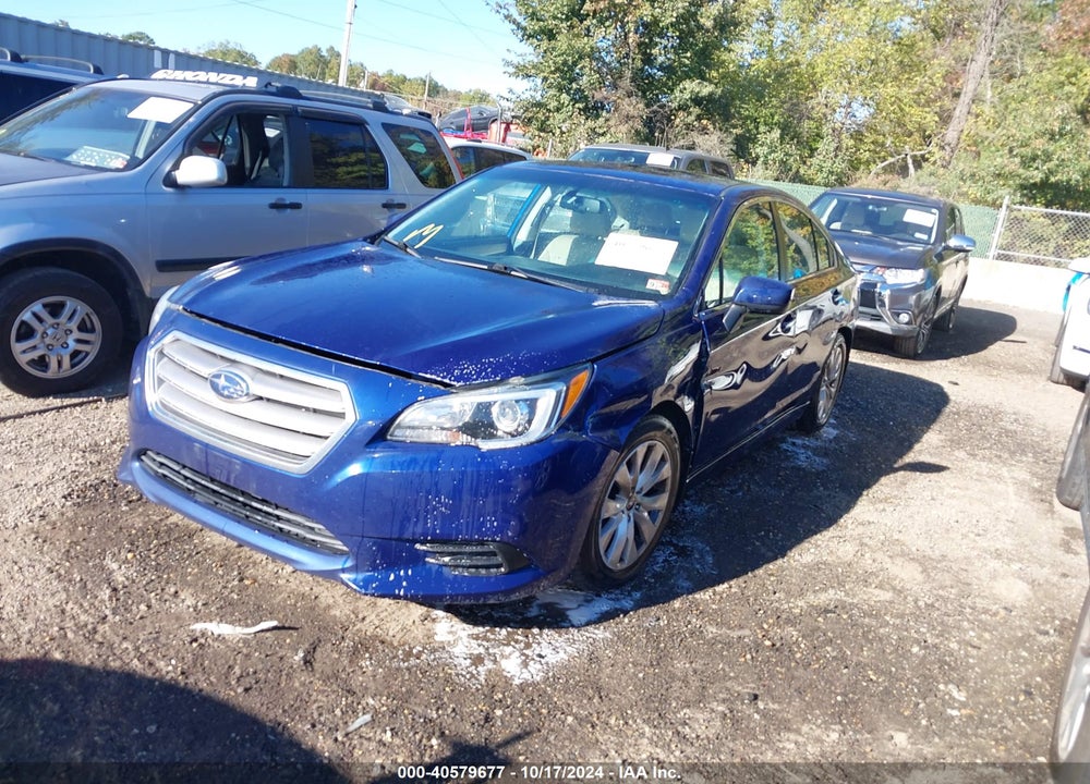2016 SUBARU LEGACY 2.5I PREMIUM VIN: 4S3BNAC66G3037725