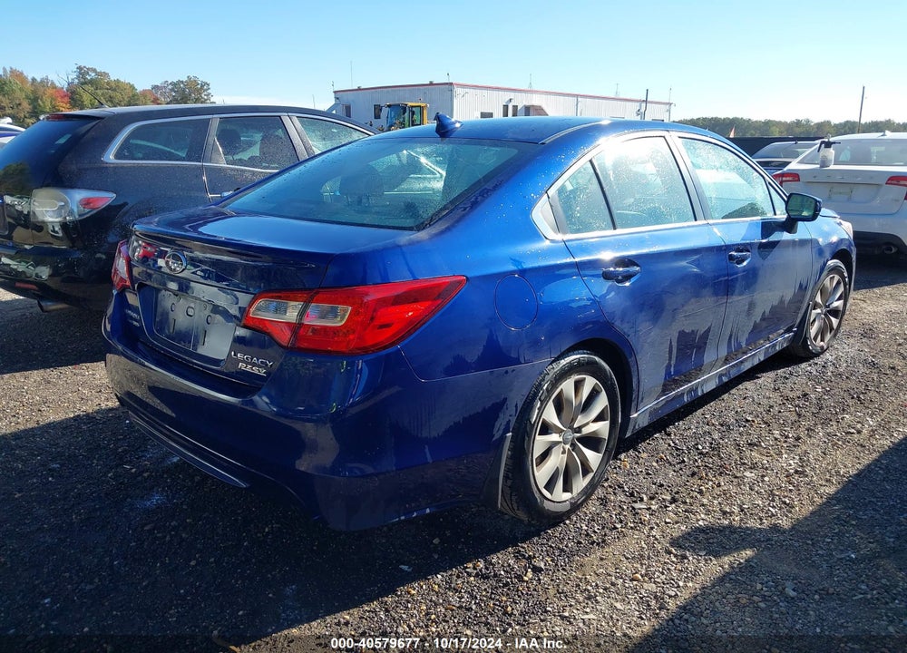 2016 SUBARU LEGACY 2.5I PREMIUM VIN: 4S3BNAC66G3037725