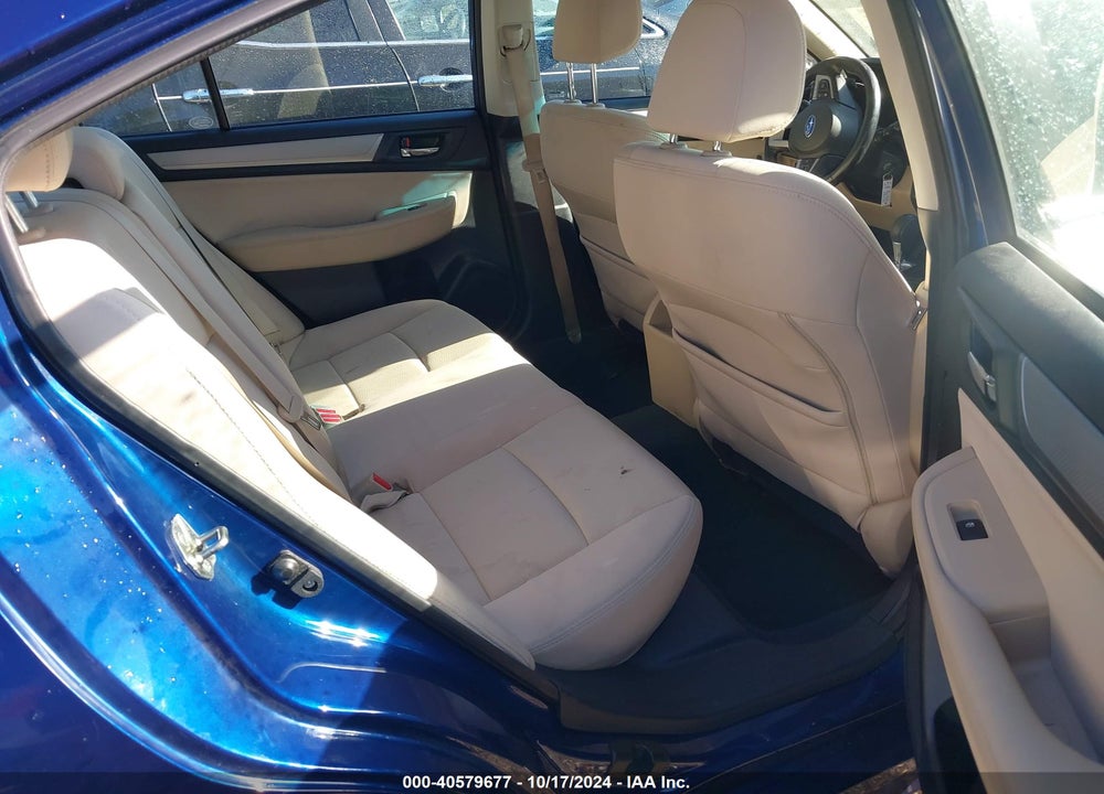 2016 SUBARU LEGACY 2.5I PREMIUM VIN: 4S3BNAC66G3037725