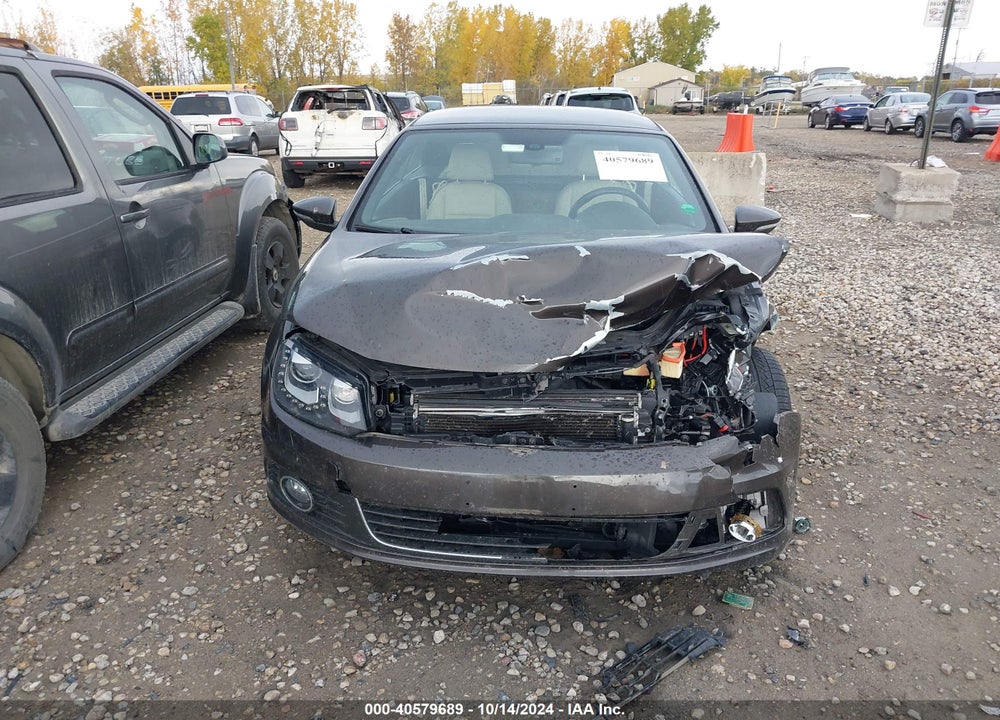 2014 VOLKSWAGEN EOS EXECUTIVE VIN: WVWFW8AH8EV006294