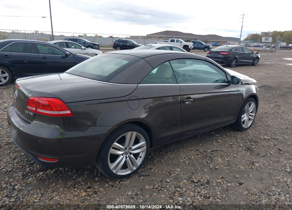 2014 VOLKSWAGEN EOS EXECUTIVE VIN: WVWFW8AH8EV006294