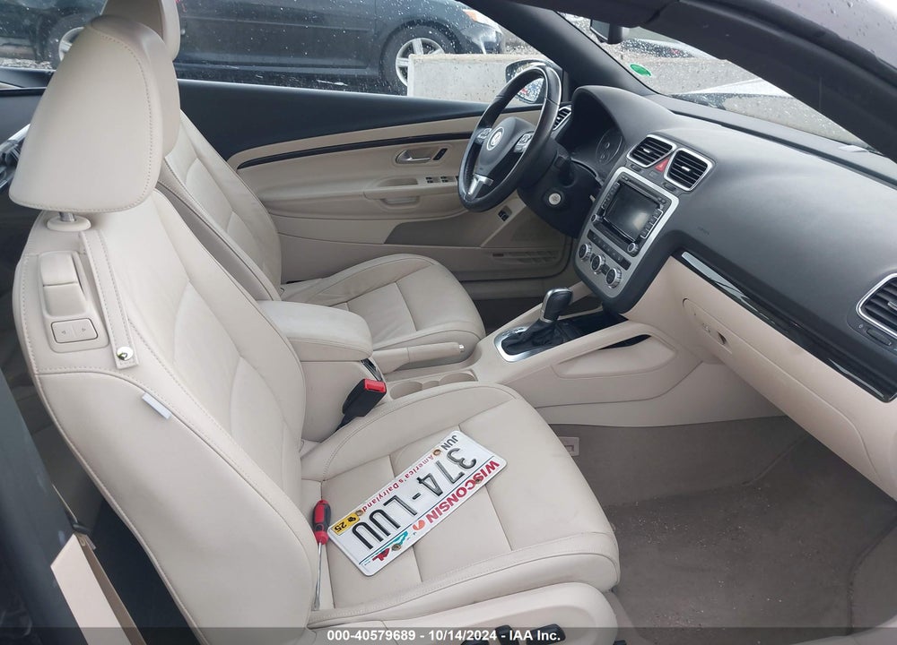 2014 VOLKSWAGEN EOS EXECUTIVE VIN: WVWFW8AH8EV006294