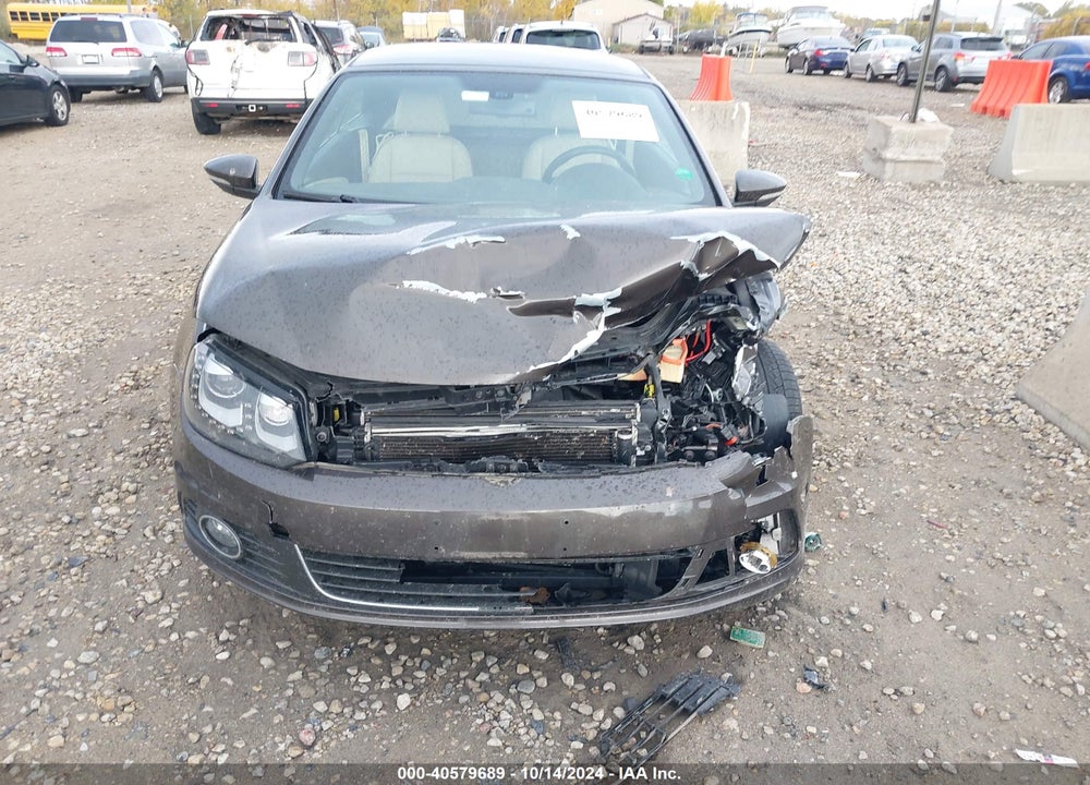 2014 VOLKSWAGEN EOS EXECUTIVE VIN: WVWFW8AH8EV006294