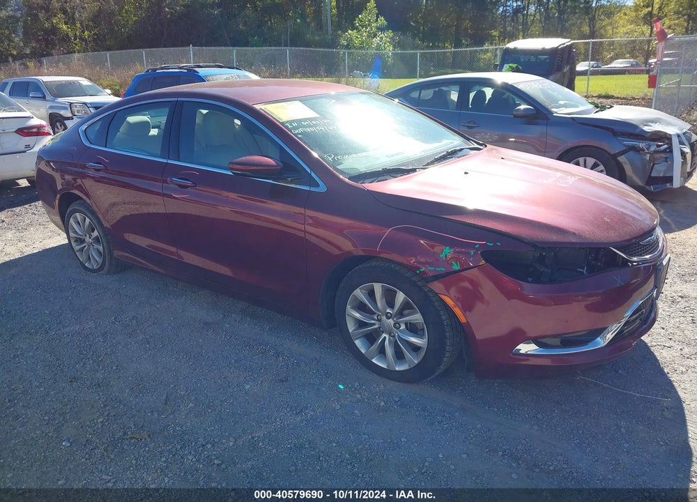 2015 CHRYSLER 200 C VIN: 1C3CCCCG6FN589585