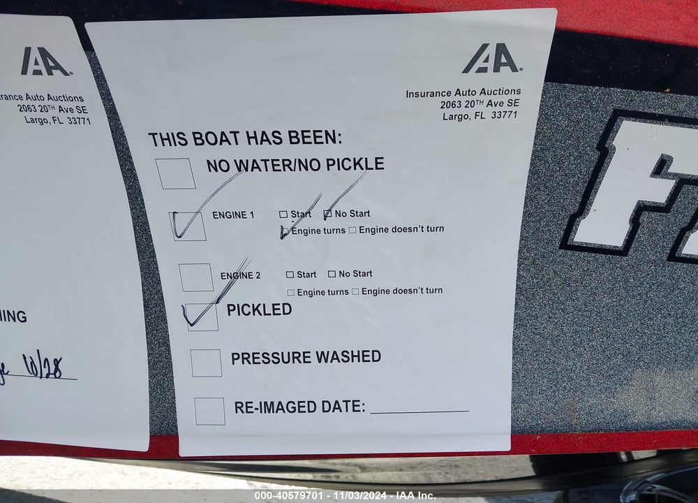 2017 NITRO BOAT VIN: BUJ84727E617
