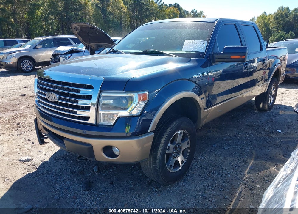 2014 FORD F-150 LARIAT VIN: 1FTFW1EF3EFB06846