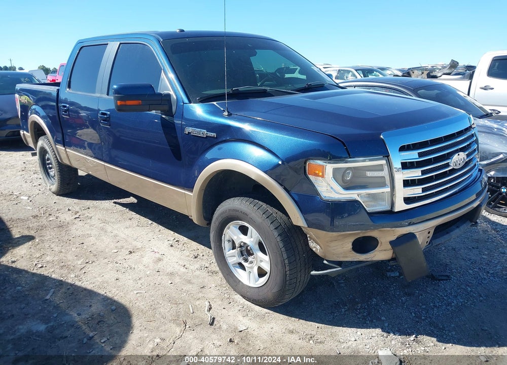 2014 FORD F-150 LARIAT VIN: 1FTFW1EF3EFB06846