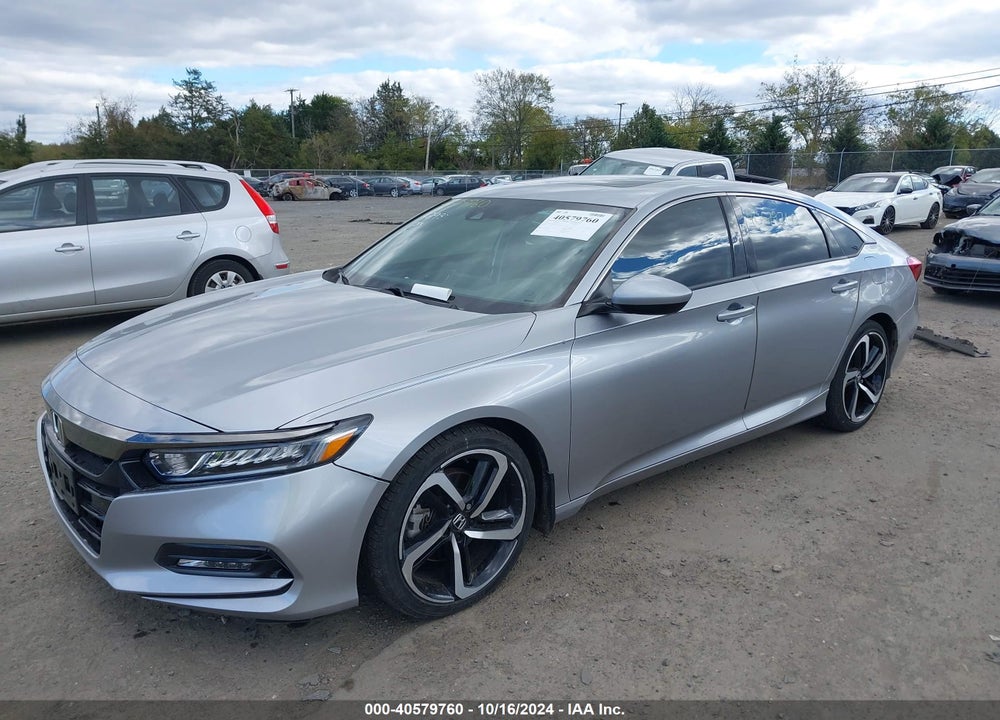 2018 HONDA ACCORD SPORT 2.0T VIN: 1HGCV2F32JA036796