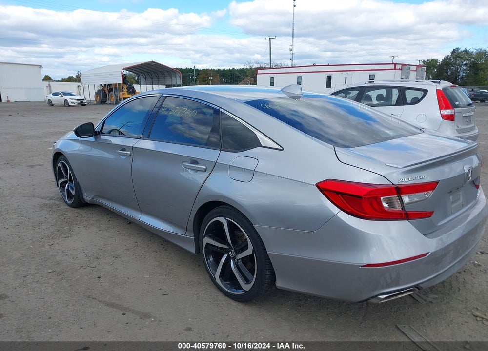 2018 HONDA ACCORD SPORT 2.0T VIN: 1HGCV2F32JA036796