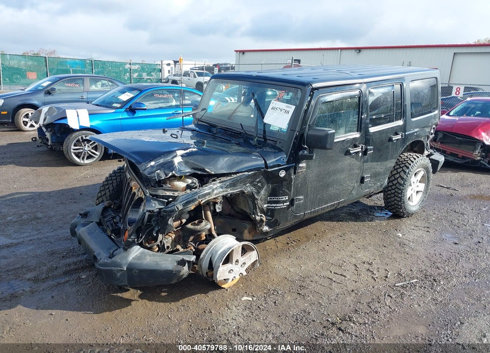 2013 JEEP WRANGLER UNLIMITED SPORT VIN: 1C4HJWDG5DL583972