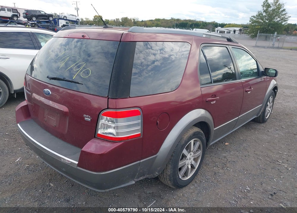 2008 FORD TAURUS X SEL VIN: 1FMDK05WX8GA07996