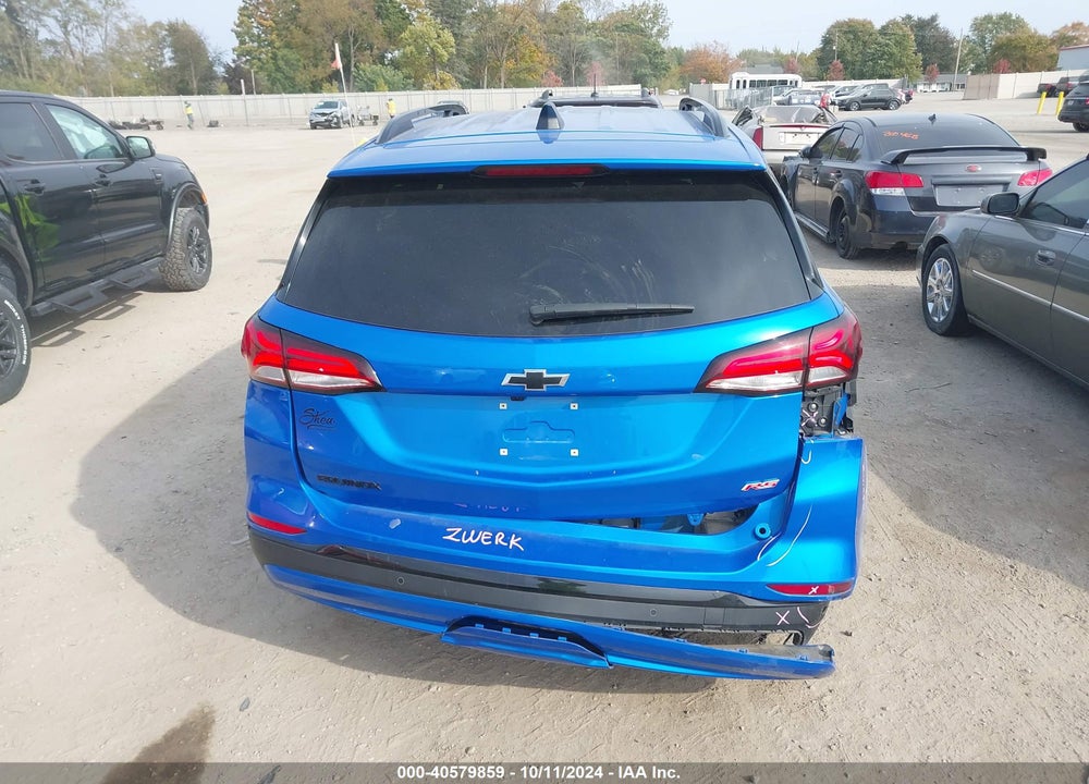2024 CHEVROLET EQUINOX FWD RS VIN: 3GNAXMEG2RS106671