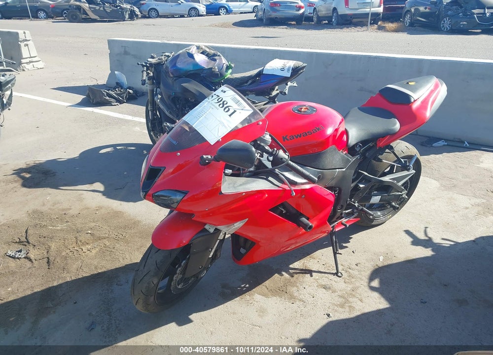 2007 KAWASAKI ZX600 P VIN: JKAZX4P117A009376