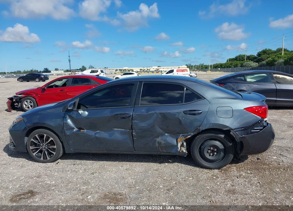 2017 TOYOTA COROLLA SE VIN: 5YFBURHE7HP575019