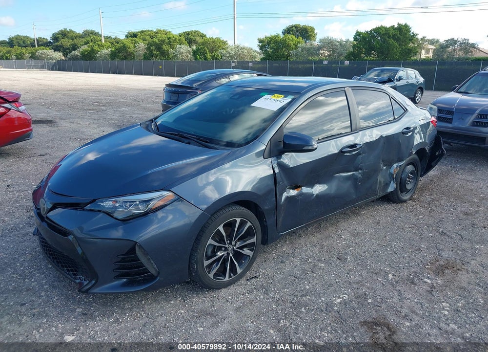 2017 TOYOTA COROLLA SE VIN: 5YFBURHE7HP575019
