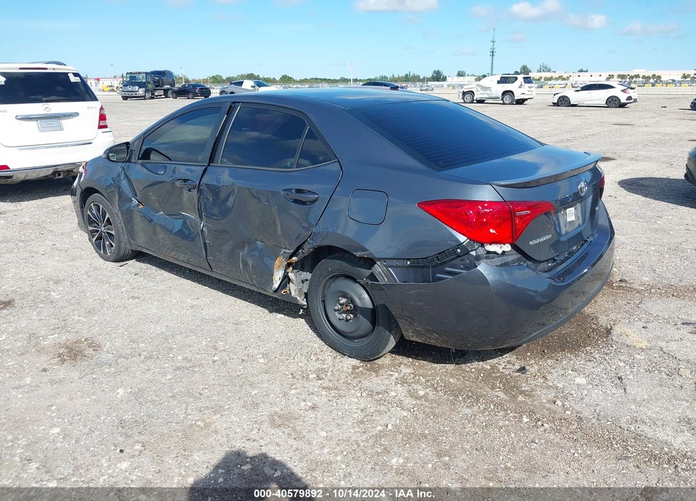 2017 TOYOTA COROLLA SE VIN: 5YFBURHE7HP575019